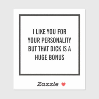 君の性格は好きだけど… (カスタマイズ) シール