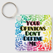 君の意見では定かでない キーホルダー (正面)