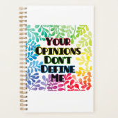 君の意見では定かでない プランナー手帳 (正面)