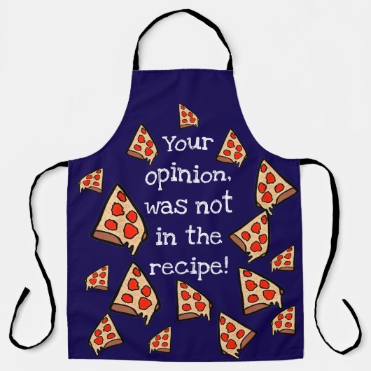 君の意見はレシピにない エプロン (正面)