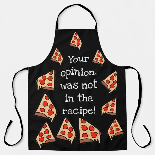 君の意見はレシピにない エプロン (正面)