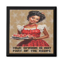 君の意見はレシピの一部ではない