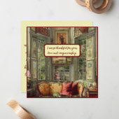 君の愛と交際を深く感謝する ノートカード (正面/裏面インサイチュ)