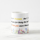 君の愛は私が大切にする宝物だ コーヒーマグカップ (中央)