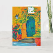 君の感謝してい家に僕を迎え入れてくれてありがとう カード (正面)