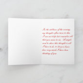 君の慈考える善天使 カード (内部)