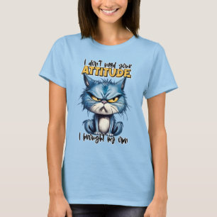 君の態度に皮肉おもしろいなTシャツはいらない Tシャツ