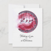 君の手作考えるりのホリデーカード シーズンカード (正面)