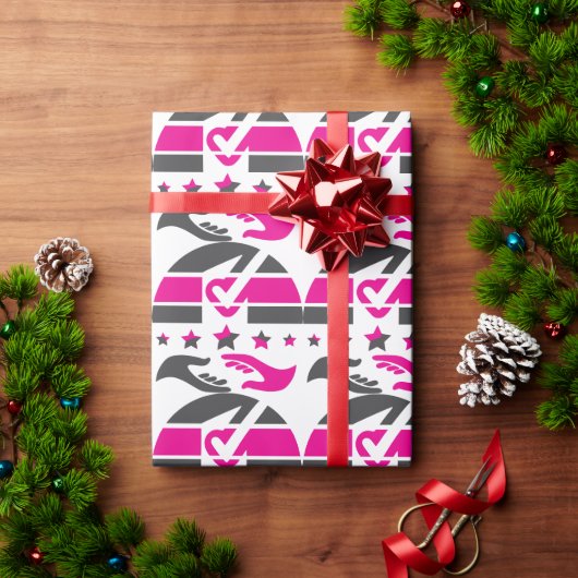 君の投票は君の発言権だ ラッピングペーパー (クリスマスギフト)