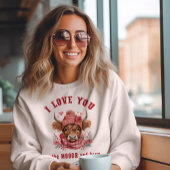 君の方が月々好きだ スウェットシャツ