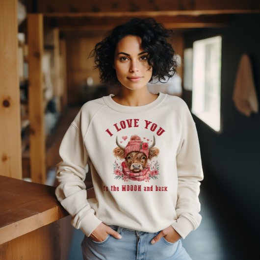 君の方が月々好きだ スウェットシャツ