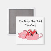 君の方へ豚のように行った マグネット (正面/裏面)