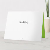 君の旅行は卒業の証しになったばかりだ カード (裏面)