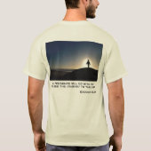 君の旅話は? Tシャツ (裏面)