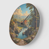 君の時計 ラージ壁時計 (傾斜)