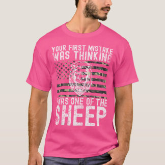 君の最初の間違い考えるは、僕がSの一人だった Tシャツ