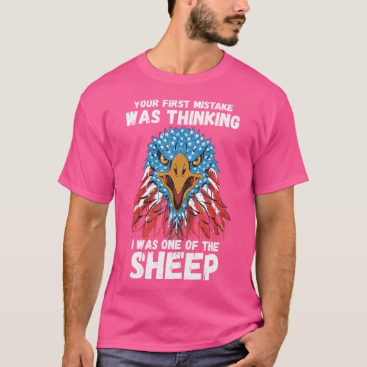 君の最初の間違い考えるは、僕がSの一人だった Tシャツ (正面)