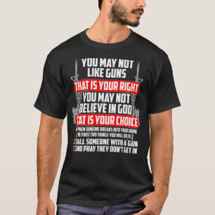 君の権利である銃は嫌いかもしれない Tシャツ