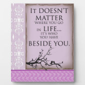 君の横に フォトプラーク (正面)