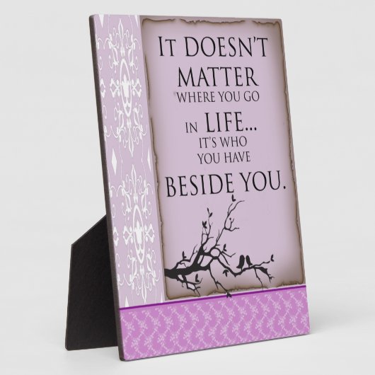 君の横に フォトプラーク (側面)