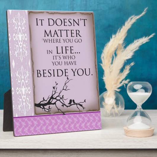 君の横に フォトプラーク (側面)