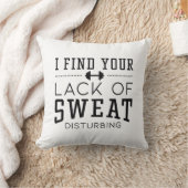 君の汗が足りないと気が散る クッション (ブランケット)