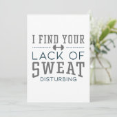 君の汗が足りないと気が散る サンキューカード (スタンド正面)