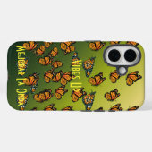 君の波動を上げる モナークバタフライ Case-Mate iPhoneケース (裏面 (横))
