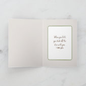 君の為にカーテンを恋しく思掛けた犬 カード (内部)