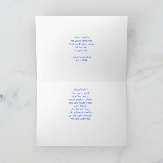 君の為に来た カード (内部)