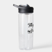 君の犬に挨拶した ウォーターボトル (右面)