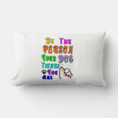 君の犬は考え親切だ ランバークッション (正面)