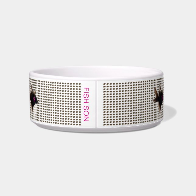 君の猫は食べ物が必要だ ボウル (裏面)