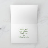 君の生みの母親ではなく、君の母親 カード (内部)