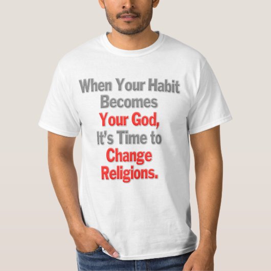 君の癖が身に付くと Tシャツ (正面)