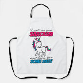 君の皮肉を見て少し怒らせよう エプロン (正面)