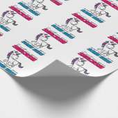 君の皮肉を見て少し怒らせよう ラッピングペーパー (角)