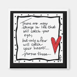 君の目の文字は言う マグネット