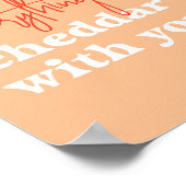 君の看板には全てチェダ結婚ーだ ポスター (角)