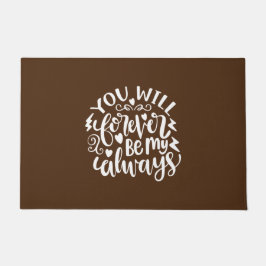 君の結婚贈り物はいつまでも僕のものだ ドアマット