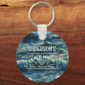 君の絵画冒険が海に浮かび上がる キーホルダー (正面)