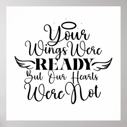 君の翼は準備ができていた ポスター (正面)