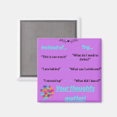 君の考えは磁石に関係がある マグネット (正面/裏面)