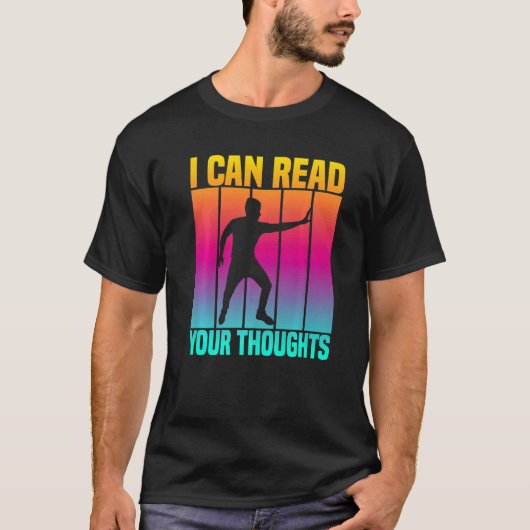 君の考えは読み手に任せる Tシャツ (正面)