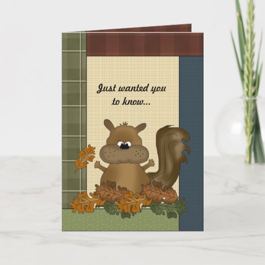 君の考えること カード (正面)