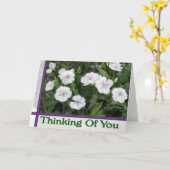 君の考える白い花 カード (黄色い花)