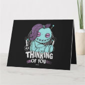 君の考えブードゥー人形Mのために可愛くて不気味な カード (裏面)