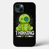 君の考えブードゥー人形Mのために可愛くて不気味な Case-Mate iPhoneケース (裏面)