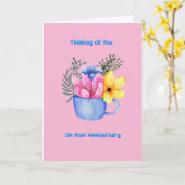 君の考え記念日に カード (黄色い花)