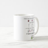 君の肌の色気にが何だかわからない コーヒーマグカップ (正面右)